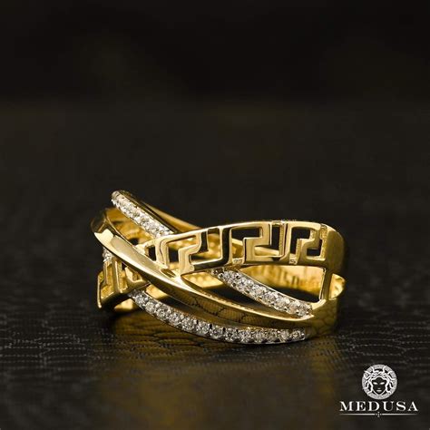 10k versace ring|versace gold rings for women.